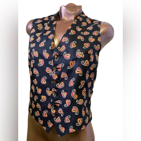 Welch Margetson Silk Waistcoat - Picture 2 of 15